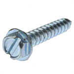61408 Midwest #8 x 1^ Slotted Hex Washer Head Sheet Metal Screw