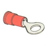C221810R #18-22 Insulated Ring Terminal, #10 Stud