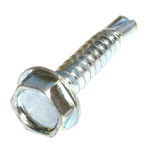62728 Midwest #10-16 x 1^ Hex Washer Head Drill Point Sheet Metal Screw