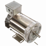 109065.00 Leeson 0.25HP Washguard All-Stainless DC Electric Motor, 1750RPM