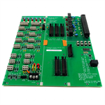 544-381 Landis & Gyr Powers Unitary Controller Backplane Circuit Board