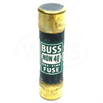 NON-40 Buss One-Time Fuse, 250 Volt, 40 Amp