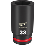 49-66-6408 Milwaukee SHOCKWAVE Impact Duty 3/4^Drive 33MM Deep 6 Point Socket