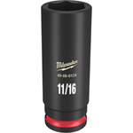 49-66-6124 Milwaukee SHOCKWAVE Impact Duty™ 3/8^Drive 11/16^ Deep 6 Point Socket