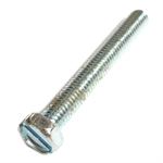 65577 Midwest #10-32 x 1-1/2^ Slotted Indented Hex Head Screw