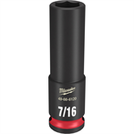 49-66-6120 Milwaukee SHOCKWAVE Impact Duty™ 3/8^Drive 7/16^ Deep 6 Point Socket