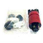 20445B Hubbell Locking Plug, 30A, 480VAC