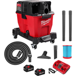 0920-22HD Milwaukee M18 FUEL 9 Gallon Dual-Battery Wet/Dry Vacuum Kit