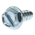 61406 Midwest #8 x 1/2^ Slotted Hex Washer Head Sheet Metal Screw