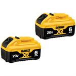 DCB206-2 DeWALT 20V MAX XR 6Ah Battery (2 Pack)