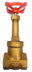 Stockham 1-1/2^ Bronze Gate Valve 200CWP 125S B-107