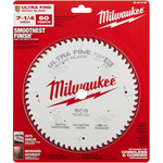 48-40-0730 Milwaukee 7-1/4^ 60T Ultra Fine Finish Circular Saw Blade