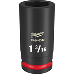 49-66-6342 Milwaukee SHOCKWAVE Impact Duty 3/4^ Drive 1-3/16^ Deep Socket