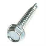 62725 Midwest #8-18 x 1^ Hex Washer Head Drill Point Sheet Metal Screw