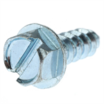 61417 Midwest #14 x 3/4^ Slotted Hex Washer Head Sheet Metal Screw