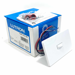 FOMX-1B-SL-WH Lutron Dimmer Switch, 36V.