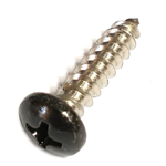 69502 Midwest #8 x 3/4^ Black Head Stainless Steel Window Screw