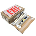 LRP-W-2-RMR-DA-120/277-PNL Lithonia Lighting LED Edge Lit Exit Sign