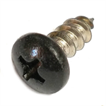 69508 Midwest #10 x 1/2^ Black Head Stainless Steel Window Screw