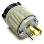 AH6202 Arrow Hart Locking Plug, 20A, 125V, 2-Pole, 3-Wire GRD, Nema: L5-20
