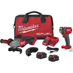 2991-22 Milwaukee M18 FUEL™ Compact Impact Wrench & Angle Grinder 2-Tool Combo K