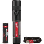 USB Rechargeable 1100L Twist Focus Flashlight