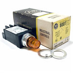 800T-PST16A Allen-Bradley Pilot Light Unit, Series N, 120V, 60/50Hz, Amber Lens