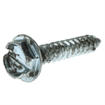 61403 Midwest #6 x 3/4^ Slotted Hex Washer Head Sheet Metal Screw