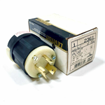 2361 Leviton Locking Plug, 3-Pole, 3-Wire, 20A-125/250V