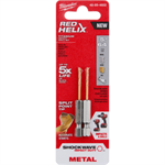 48-89-4602 Milwaukee SHOCKWAVE RED HELIX Titanium Drill Bit, 5/64^