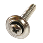 64063 Midwest #8 x 1^ Oval Head Trim Screw