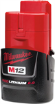 48-11-2420 Milwaukee M12 Redlithium™ 2.0 Ah Compact Battery