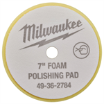 49-36-2784 Milwaukee 7^ Yellow Foam Finishing Pad