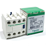 LADN22 Schneider Electric Auxiliary Contact Block 2NO-2NC, Screw Term