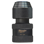 48-03-4410 Milwaukee SHOCKWAVE 1/2^ Square Drive to 1/4^ Hex Drive