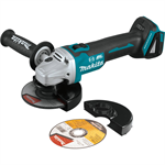 XAG09Z Makita 18V LXT® 4-1/2” / 5^ Cut-Off/Angle Grinder, with Electric Brake