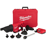 2572B-21 Milwaukee M12 AIRSNAKE Drain Cleaning Air Gun Kit