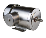 SS3-TF-56C-4-D-1-RND Techtop 1HP Stainless Steel Electric Motor, 1800RPM