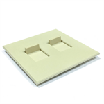 N-SS-FB-IV Lutron Multi-Gang Face plates
