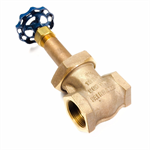 U-0252 Fairbanks, 1-1/4'' Bronze Gate Valve 125-S, 200 WOG