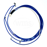 10-BLUE 10HP Wire Harness, (1/4^ Eye Terminal)