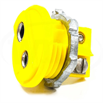 RSJ-K-R Omega Round Hole Panel Jacks