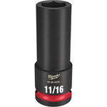 49-66-6225 Milwaukee SHOCKWAVE Impact Duty™ 1/2^Drive 11/16^ Deep 6 Point Socket