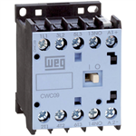 CWC09-01-30C02 WEG Miniature Contactor, 9 Amp, 4 NO Power Poles