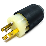 5366N Cooper Industries Autogrip Plug, AH5366N, 20A, 125V, 2-Pole, 3-Wire, 5-20P