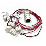 MSS-201C Magnasphere Recessed Closed Loop Alarm Contact, 5 Pack