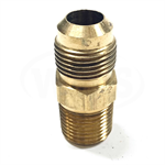 2P185 Parker Hannifin Male Connector 5/8^ Tube 1/2^ Pipe Size