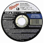 49-94-4500 Milwaukee 4.5^ x 0.045 x 7/8^ Cut-Off Wheel (Type 1)